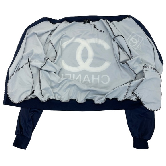 CC Fashion Bomber Jacket M/L Blue - Picture 11 of 14